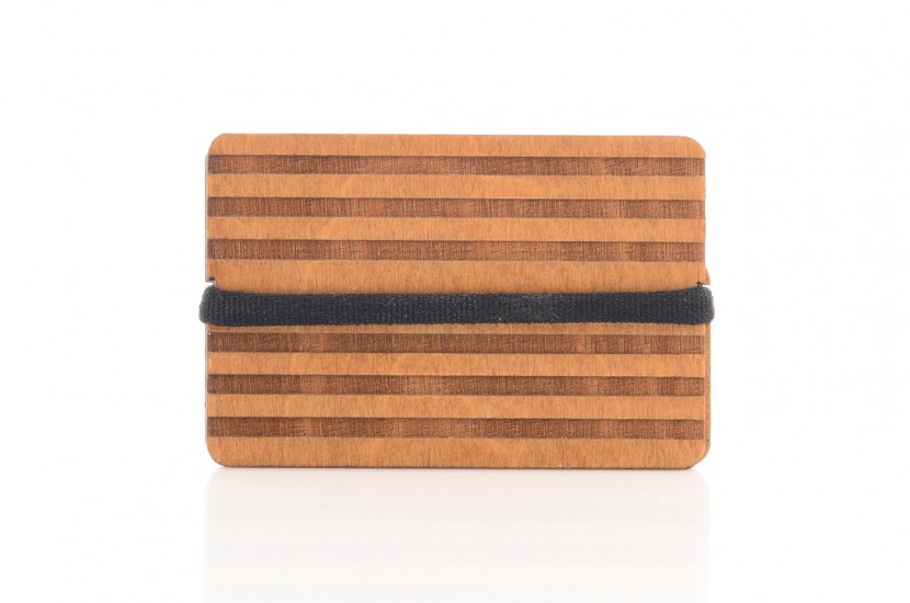 Ξύλινο πορτοφόλι - Stripe  Jack
